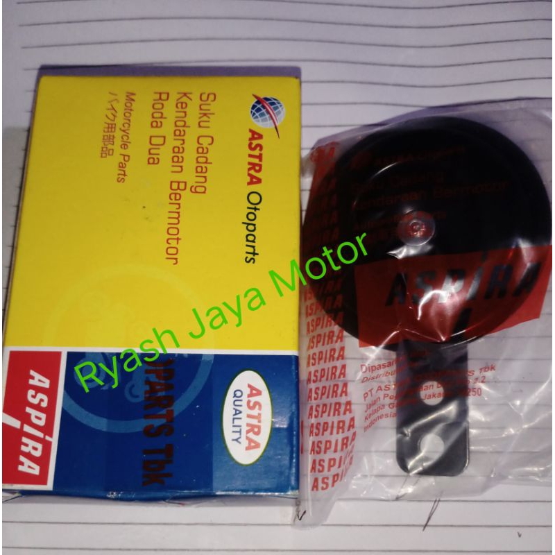 Klakson/horn motor KPH for beat F1/karbu/Vario 125/110/kharisma/x/Supra x 125/Mio series/Scoopy/Spacy/Xeon/Fino/X-Ride/Revo/Supra fit/new/ABS Revo/Genio/PCX/dll