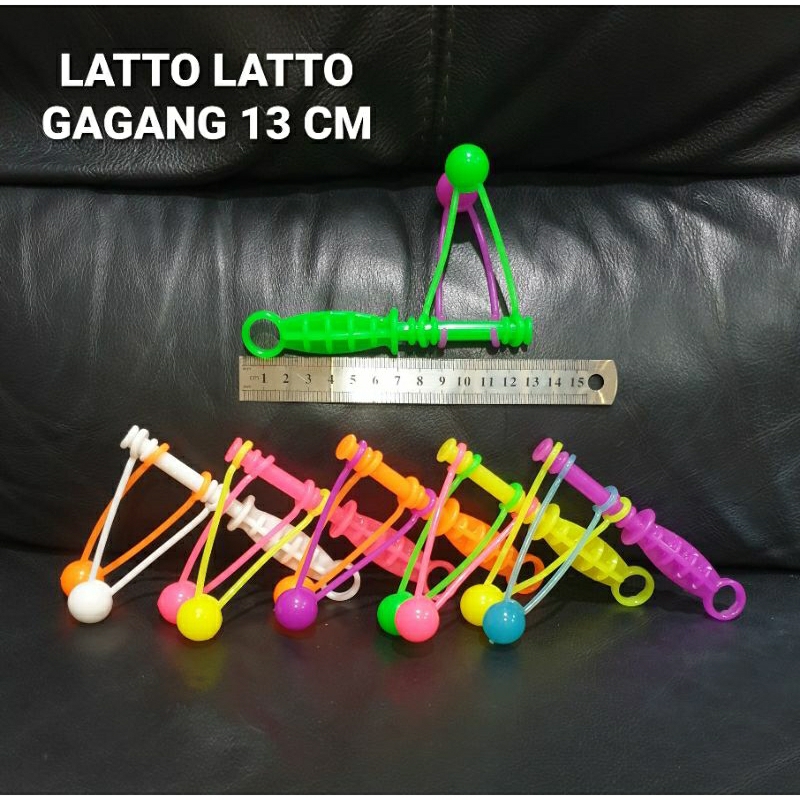 LATTO LATTO GAGANG MINI 13 CM ORI GLOWING MAINAN JADUL