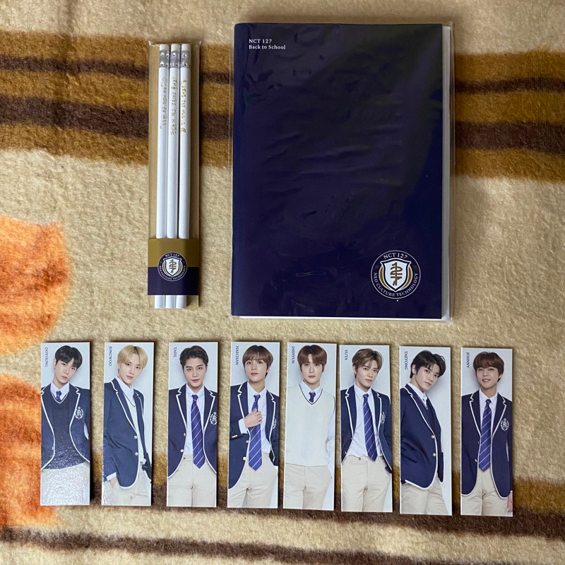 BACK TO SCHOOL KIT B2S B2SK 2019 NCT 127 OFFICIAL