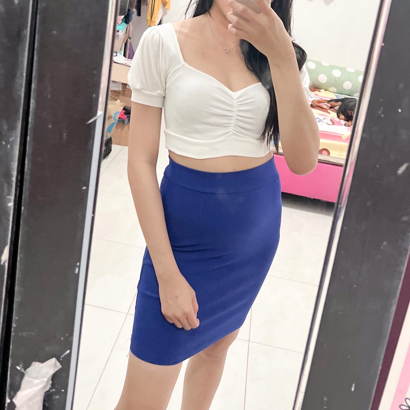 PRELOVED ATASAN BAJU ROK CELANA BAWAHAN CEWEK WANITA PONTIANAK DRESS JUMPSUIT