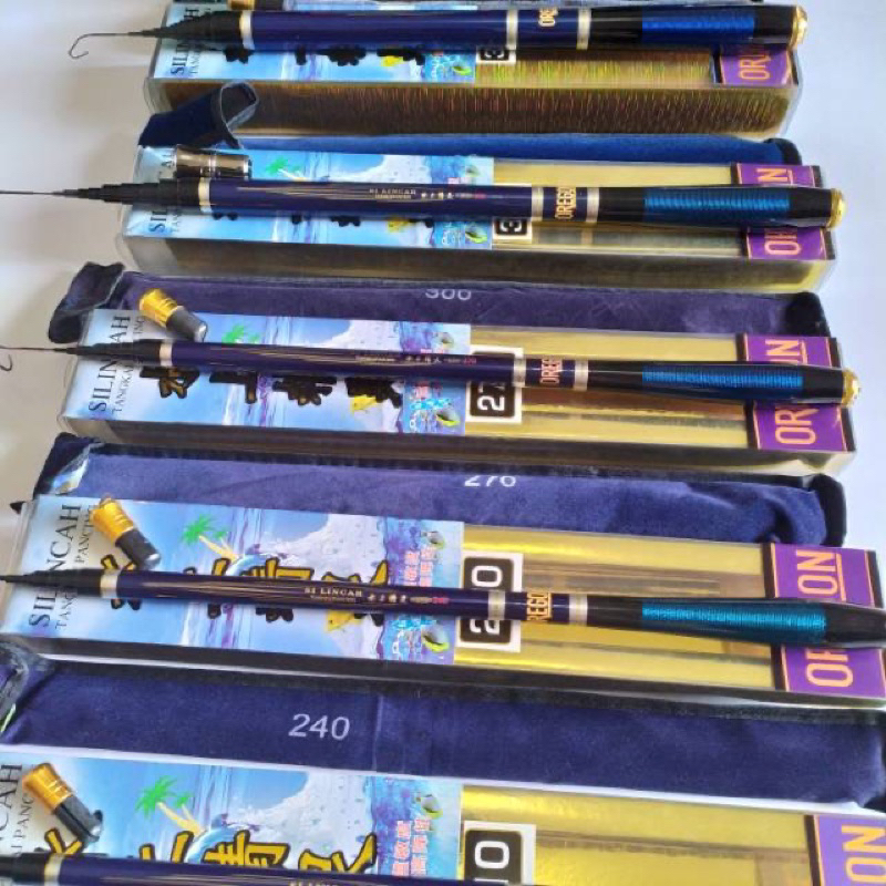 TEGEG CARBON OREGON SILINCAH TEGEG GAIB PANCING KUAT 180 240 270 300 360 450 RUAS PENDEK SI LINCAH