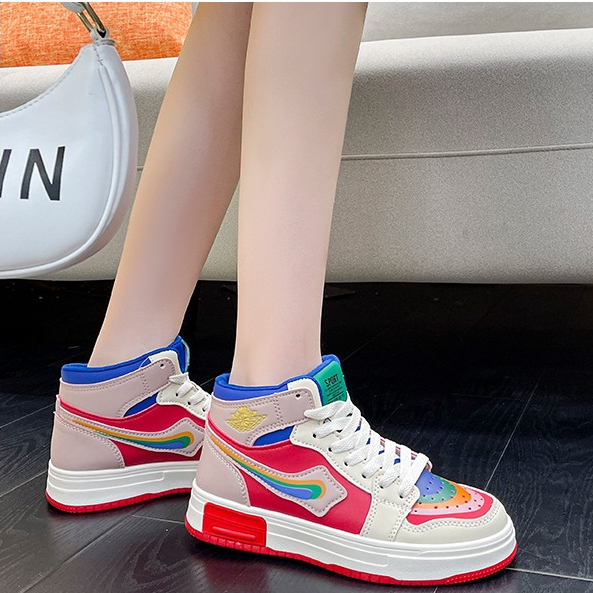 TBIG [COD] Sepatu Sekolah Sneakers Import Shoes JDSPORTE Wanita Sepatu Korea Style Sekolah Kuliah