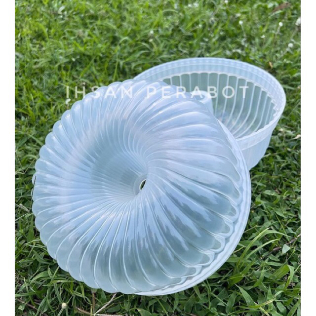 Cetakan Puding Twist Jumbo / cetakan ager Twister / Plastik Tebal