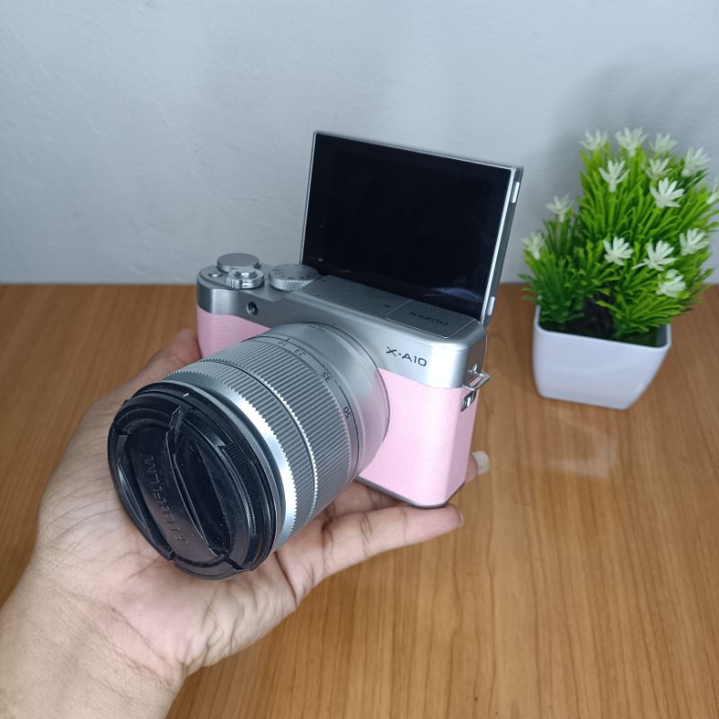 Mirrorless fujifilm xa10 bagus buat vlog / fuji xa10 bekas flog / pujifilm xa10 termurah