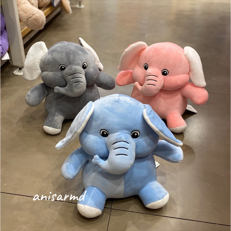 elephant plush toy miniso / boneka miniso / boneka gajah