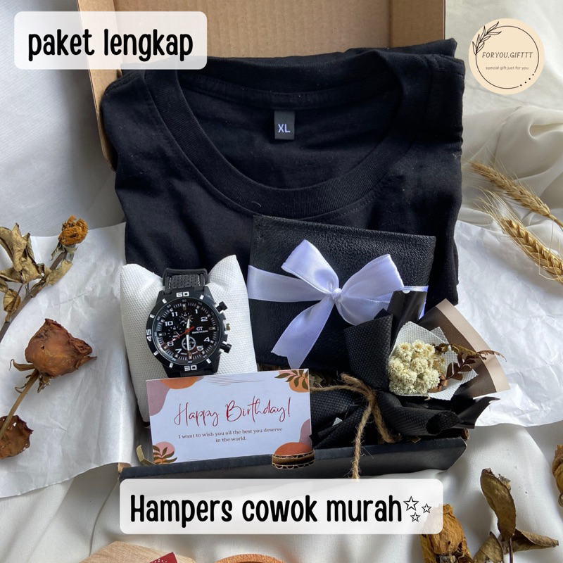 

Hampers kado cowok murah/Giftbox cowok/Hadiah Ultah pacar PART 2