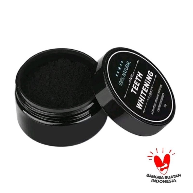 PEMUTIH GIGI TEETH WHITENING CHARCOAL POWDER