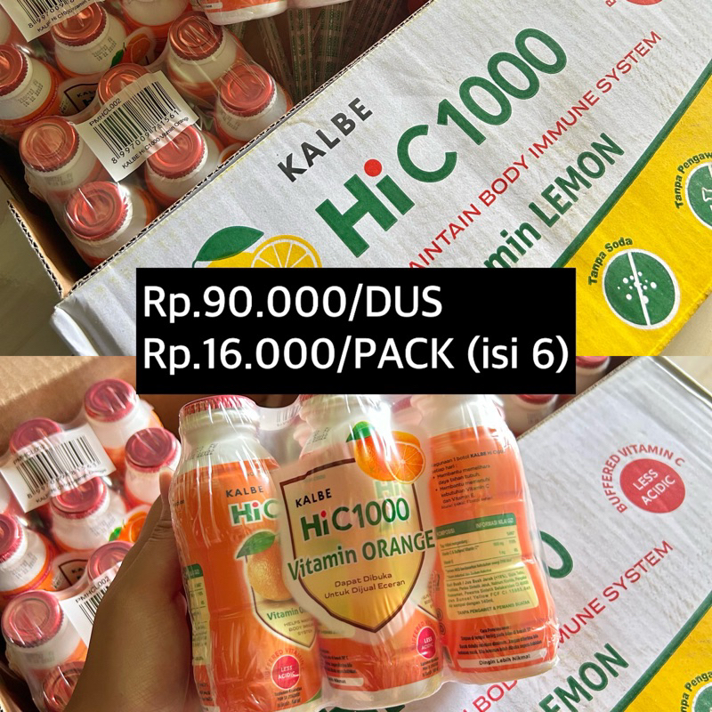 Hi C1000 KalbeDus isi 36