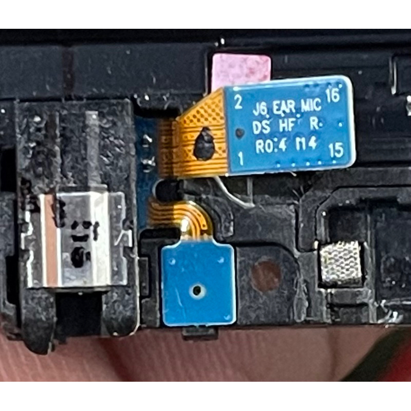 fleksibel mic+headsed samsung J600G/J6 2018 original
