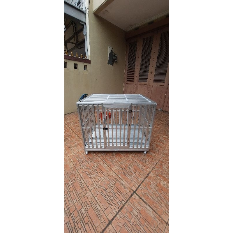 kandang anjing alumunium besar kuat kokoh murah minipom poodle