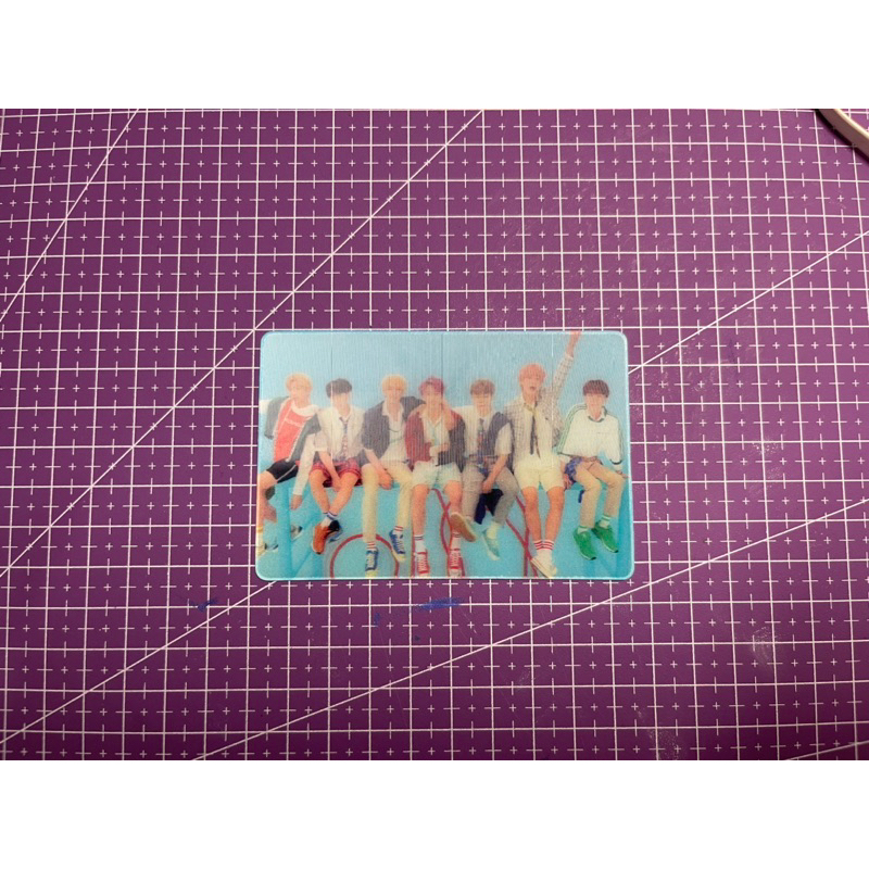 BTS SPECIAL PHOTOCARD LENTICULAR LOVE YOURSELF ANSWER VER LIMITED