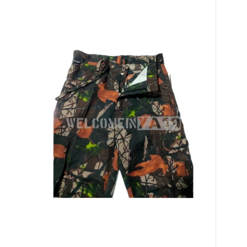 Celana Panjang Loreng Camo Perbakin