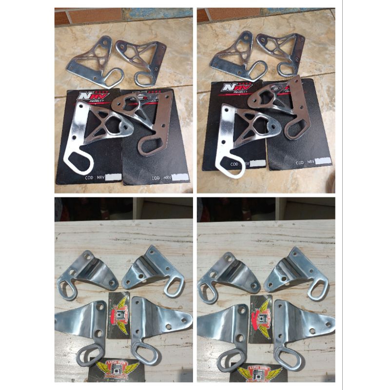 BREKET KUPINGAN LAMPU DEPAN KAWASAKI NINJA SS NINJA RR R(MODEL SETANDAR 1SET) KSM