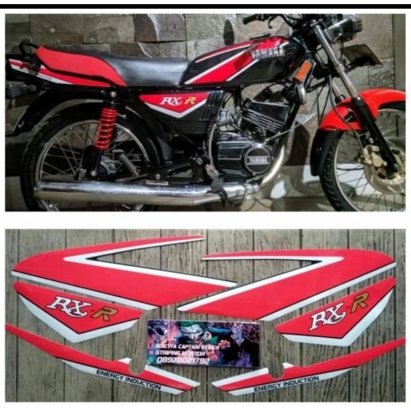 striping Yamaha RX KING ORIGINAL list stiker RX king
