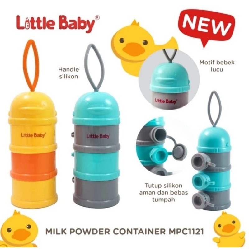 Little Baby Milk Powder Container Susu MPC1121 ( 3 tingkat )