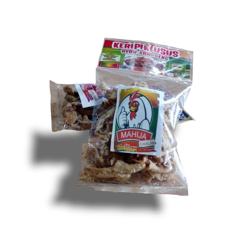 

Keripik Usus Ayam Kampung / Kripik Usus Ayam Kampung 100gr