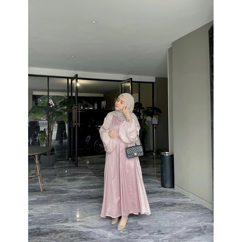 Raya outer shimmer / raya dress outer shimmer