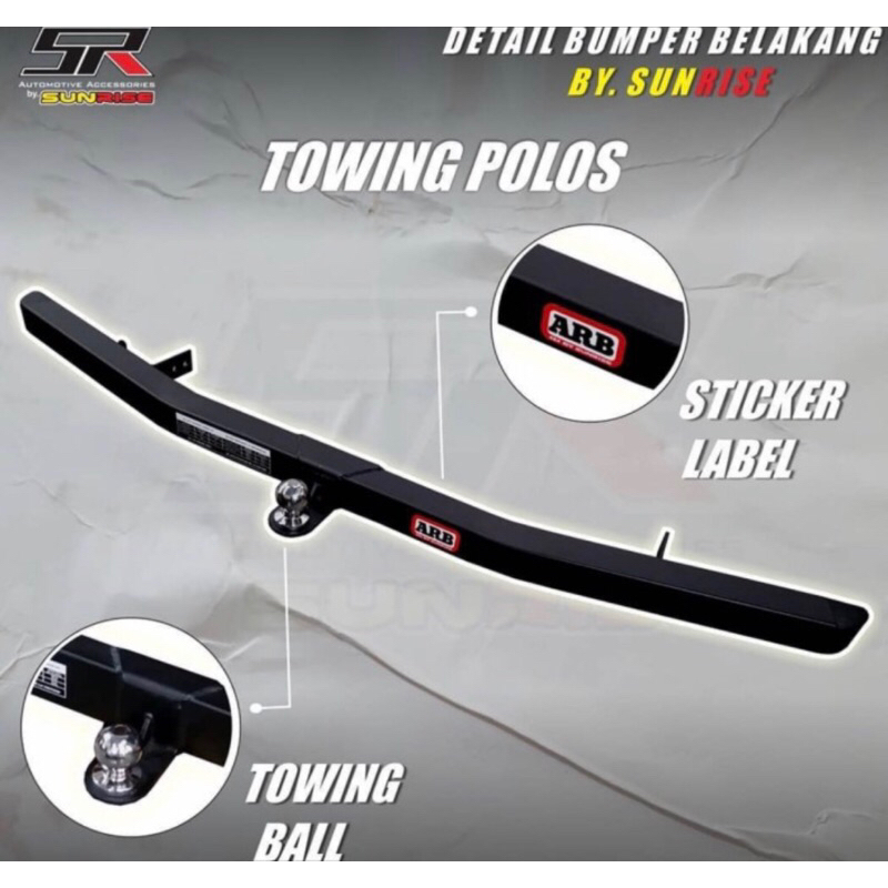 BEMPER TOWING ARB HONDA MOBILIO / BRV SUPER QUALITY