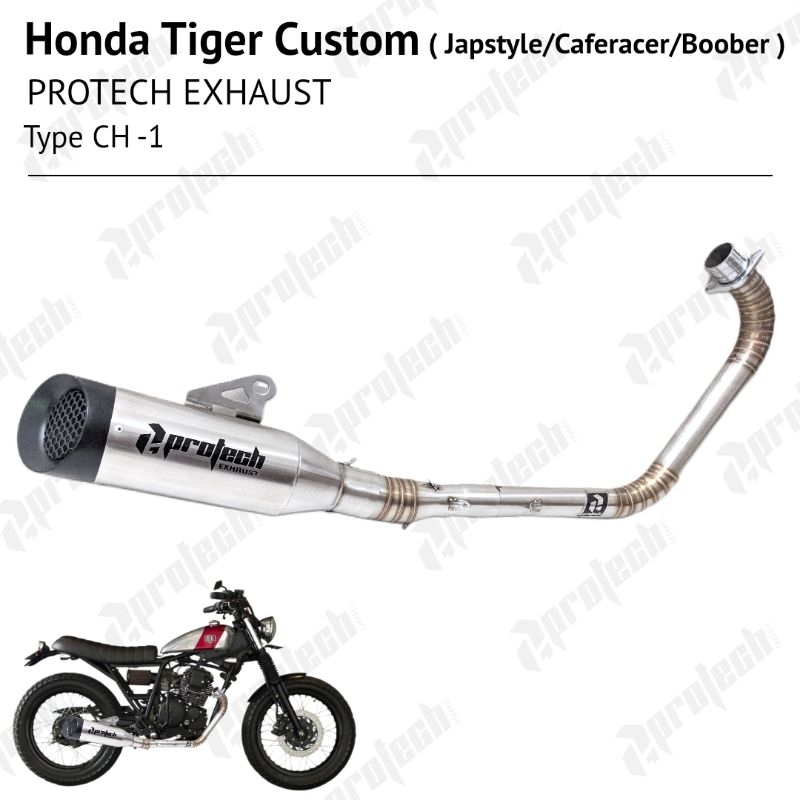 Honda GL / Tiger / Megapro — CH-1 · Black — foto 3