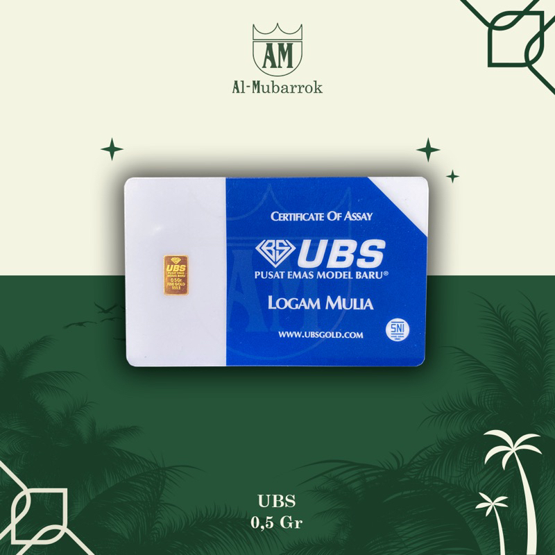 LOGAM MULIA UBS 0.5 GRAM