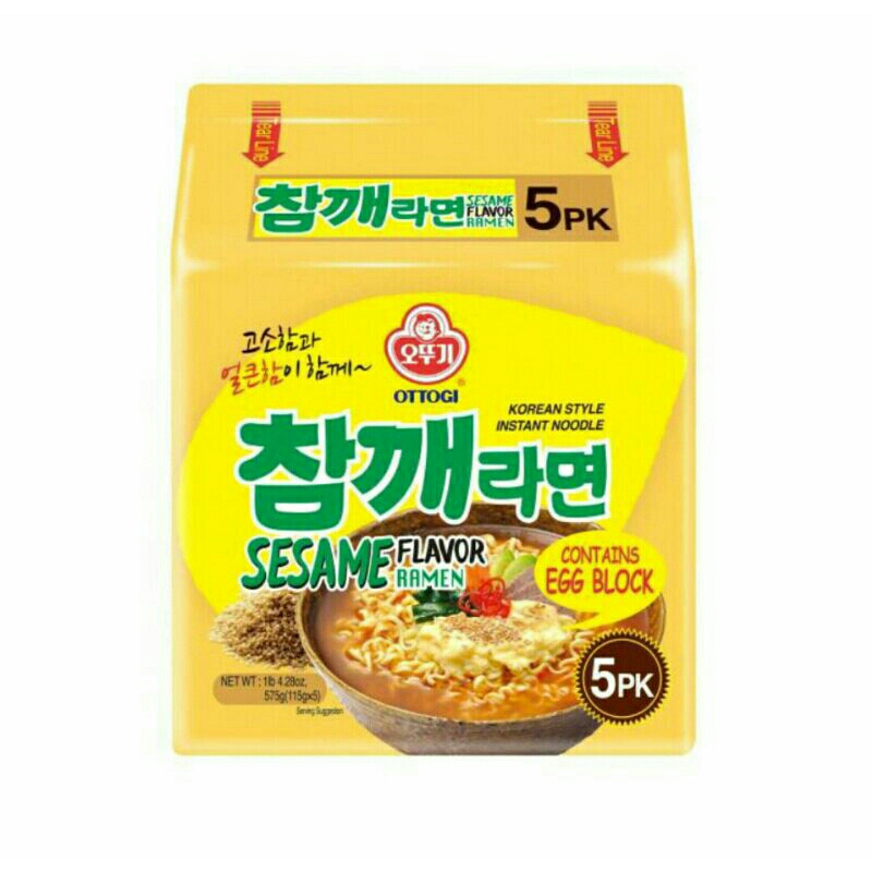 

Ottogi sesame ramen isi 5pcs