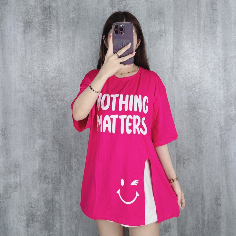 Kaos jumbo XXL nothing | Kaos oversize nothing