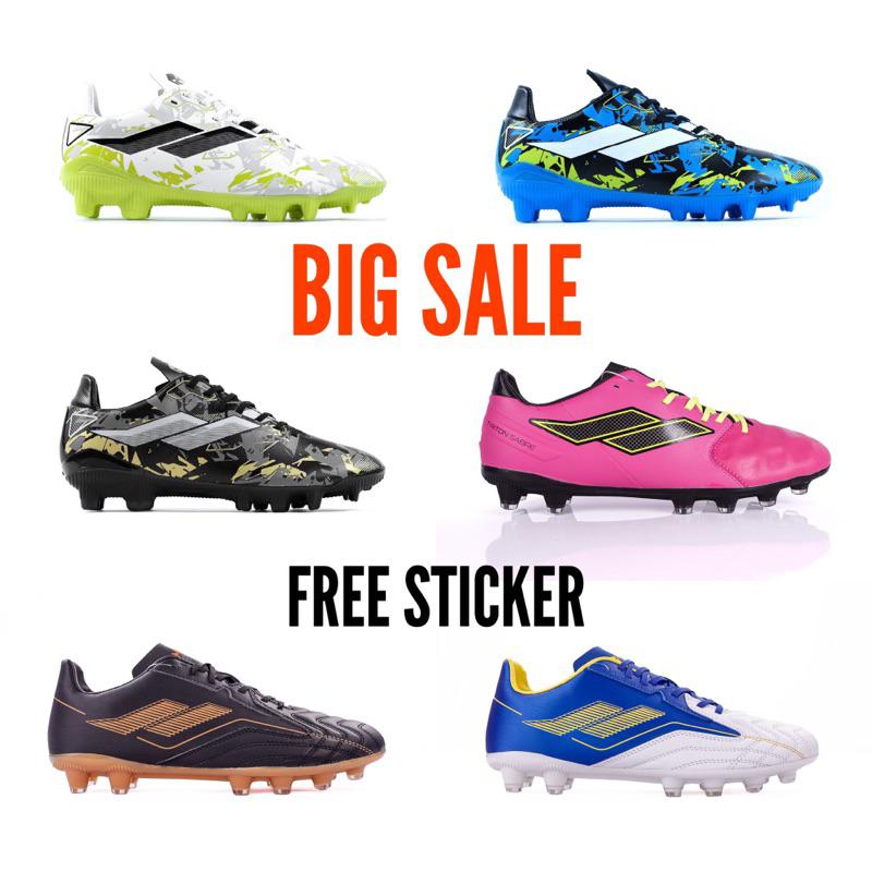 OBRAL Sepatu Bola Mills Vulcan Triton Sabre Astro Firenze FG Original