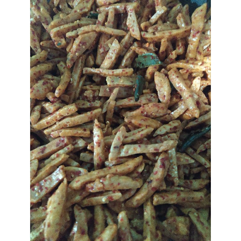 

(ready binjai) basreng pedas daun jeruk netto 250 gr