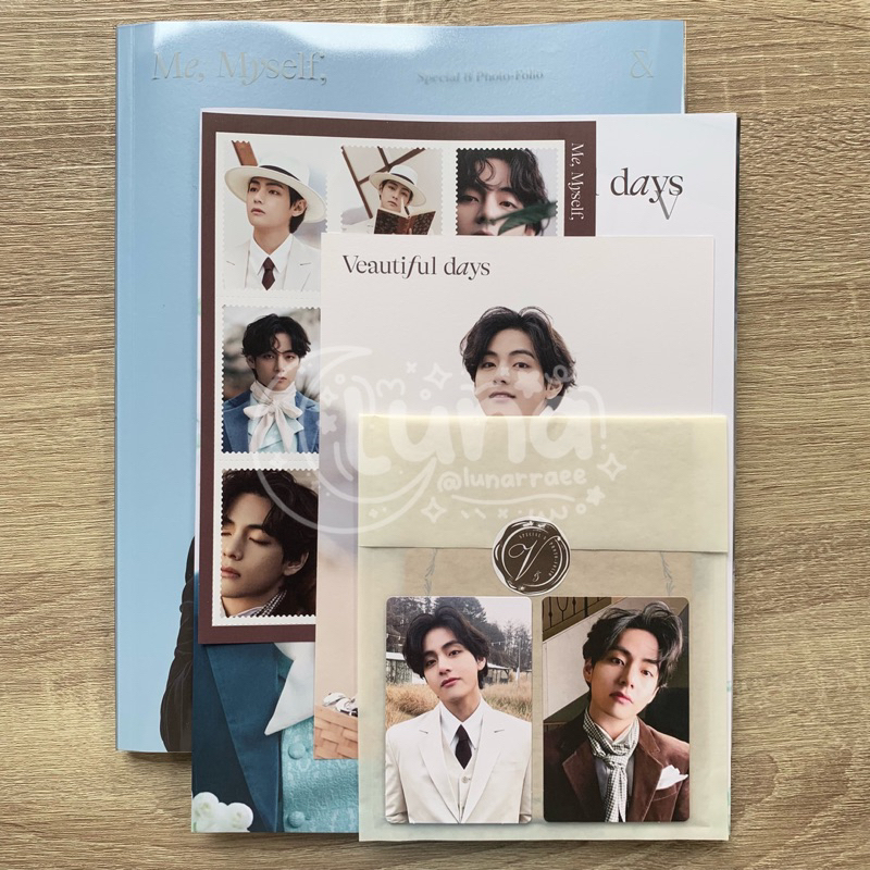 [ Sharing ] BTS SPECIAL 8 PHOTO-FOLIO ME, MYSELF, AND V 'VEAUTIFUL DAYS'