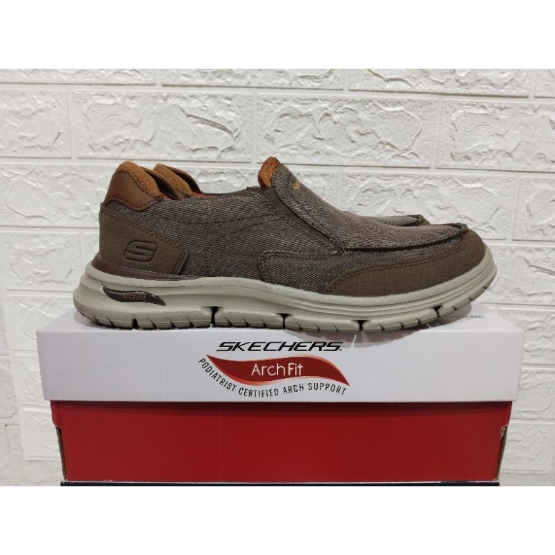 Sepatu SKECHERS ARCH FIT VORTELL Art. 204581BRN