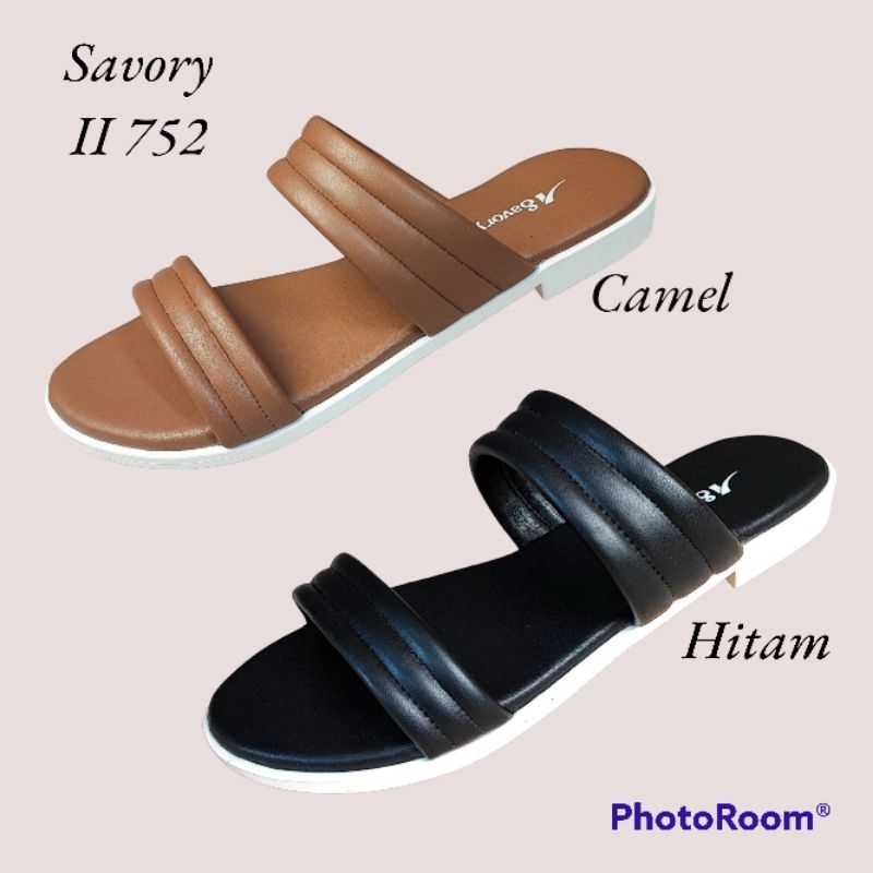 Sandal Wanita Slip On Savory II 751 &amp; II 752