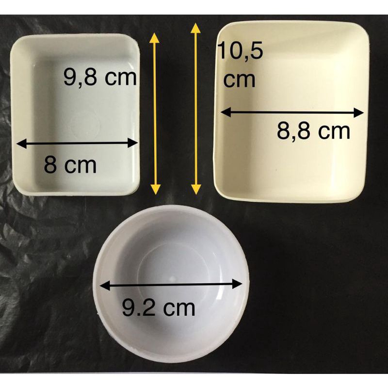 1pcs Cetakan Nasi / Tempat Kancing / Mangkok Sop / Mangkok Prasmanan /cetakaan nasi kotak 18 /cetaka