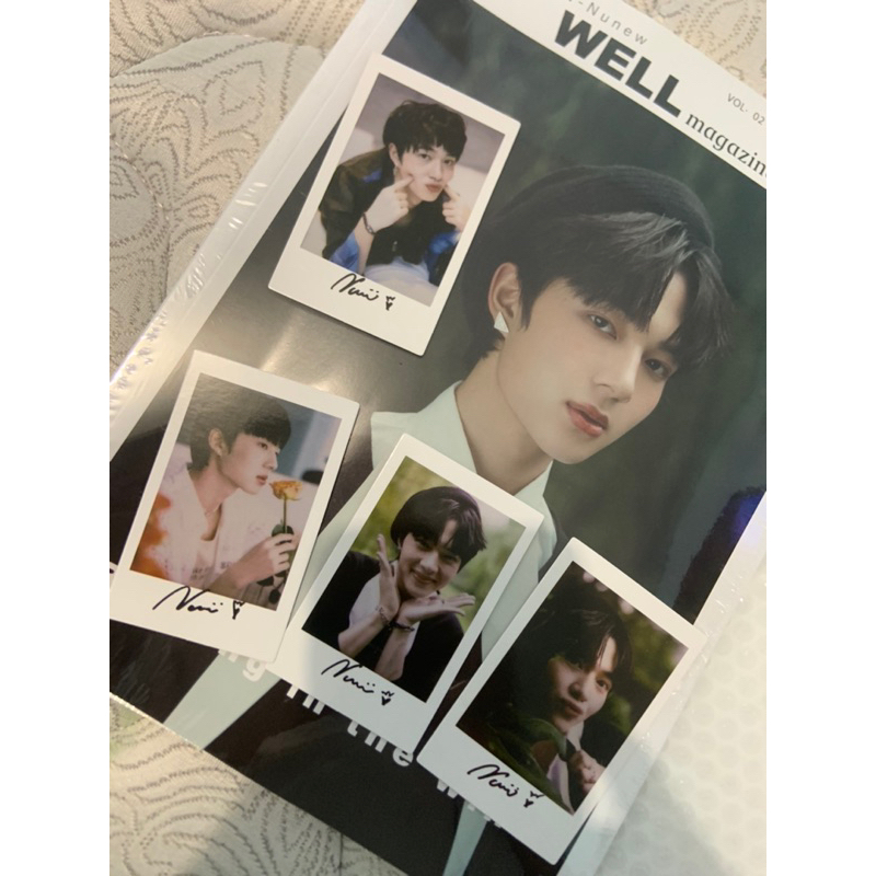 magazine and polaroid/photocard well nunew cutie pie the series ready ina