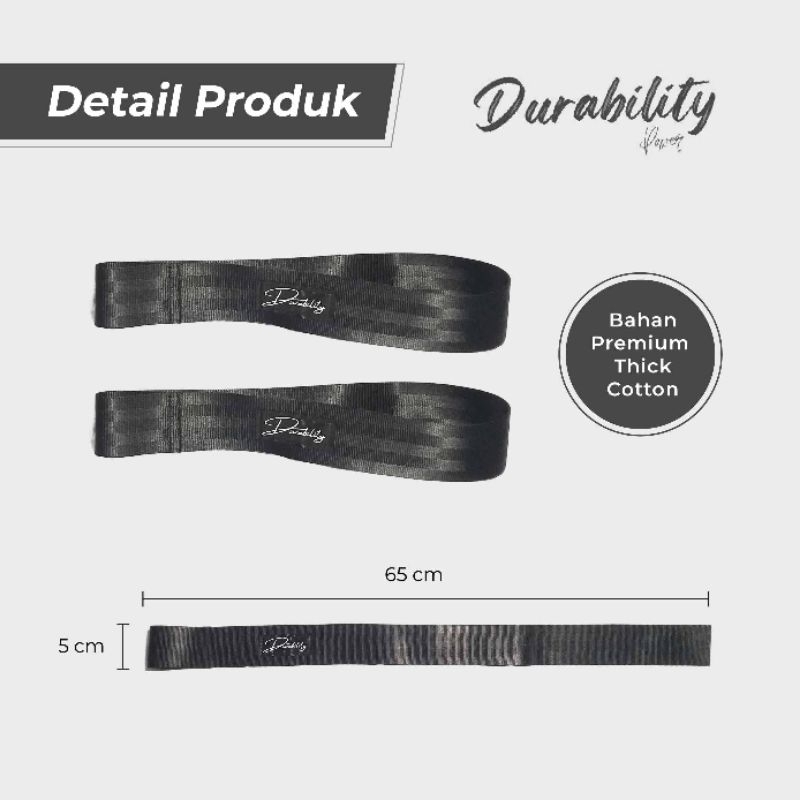 SABUK GYM SABUK FITNESS POWER BELT SABUK ANGKAT BEBAN (DurabilityPower)