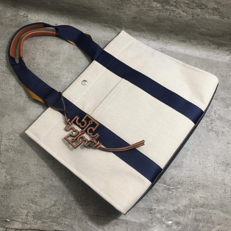 Tory Burch Canvas Tote Bag