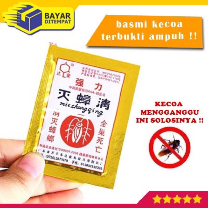 Racun Kecoa Mie Zhang Qing Super Ampuh 100% Original