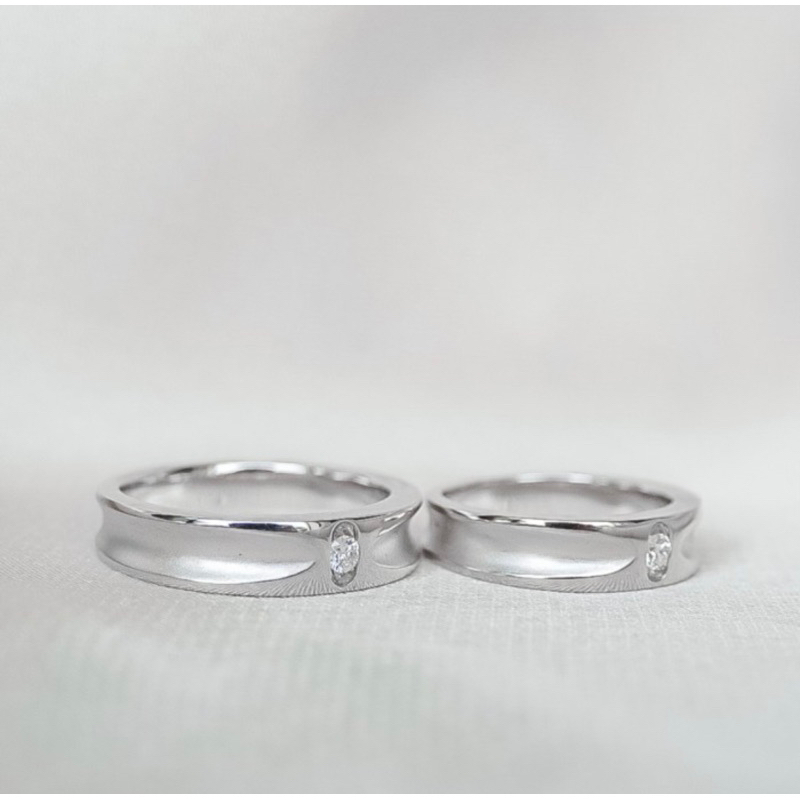 Cincin kawin/ cincin nikah/ cincin pernikahan berlian DRF00315/314