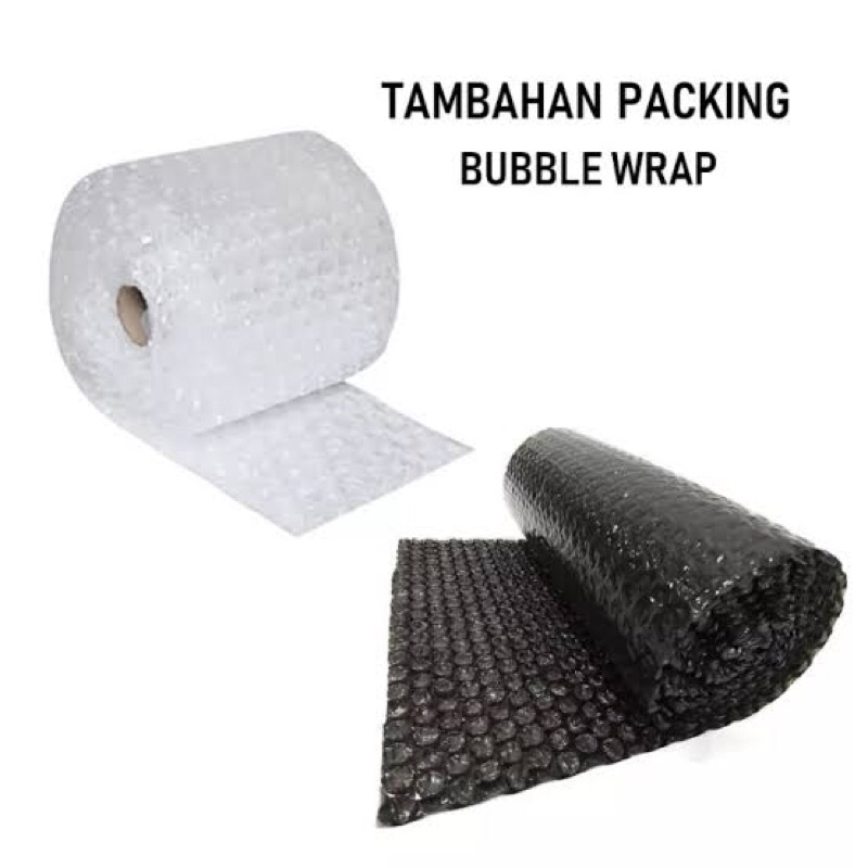 

Tambahan bubble wrap