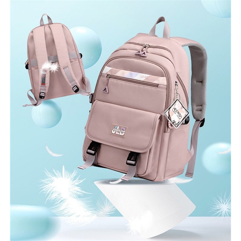 Tas ransel Wanita backpack wanita JLD bags Jianglida tas sekolah anak perempuan tas ransel laptop backpack anak simple tas korea