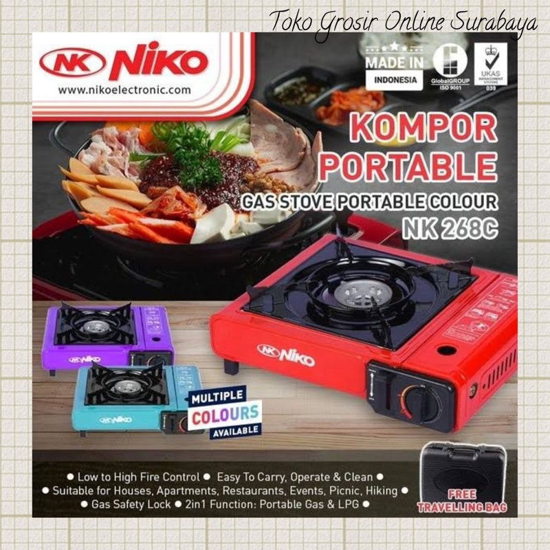 Kompor Portable Niko NK 268