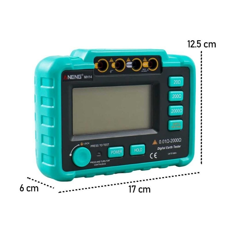 ANENG Digital Earth Tester Grounding Multimeter - MH14