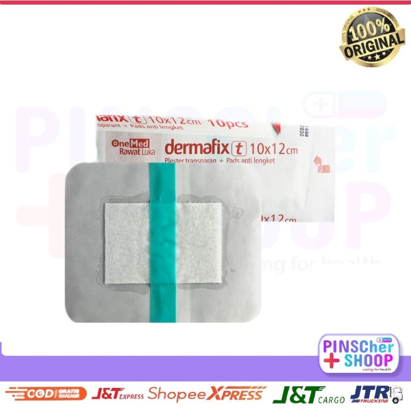 DERMAFIX T PLESTER ANTI AIR 10 x 12 CM SATUAN