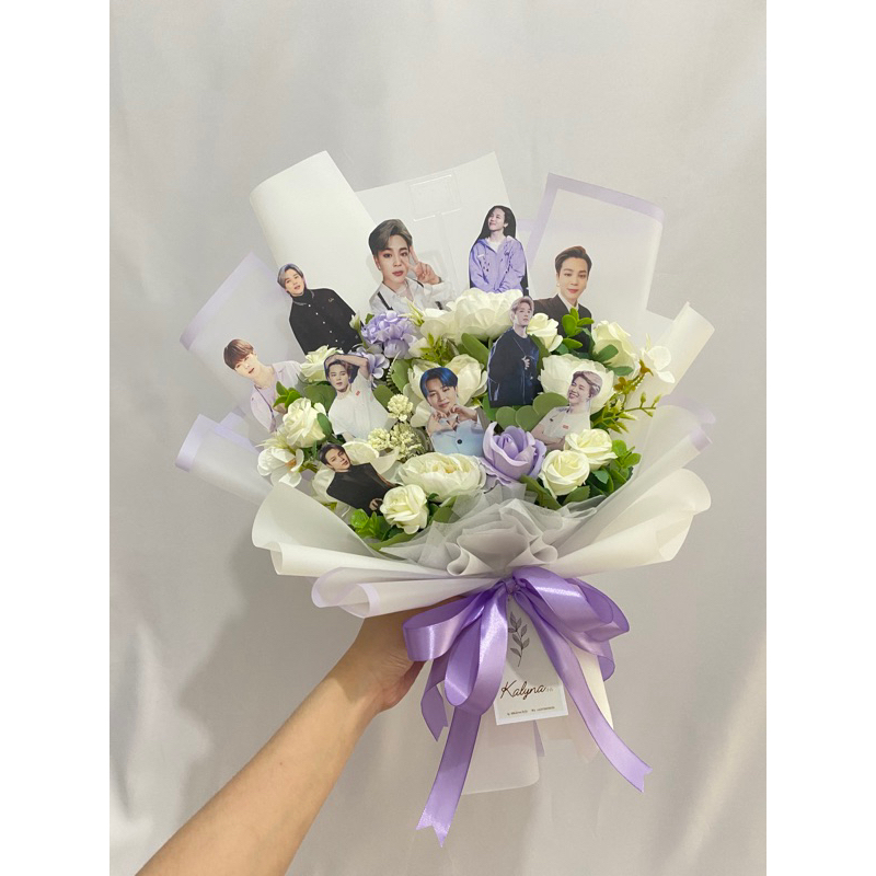 Flower &amp; Cutting Photo Bouquet / Foto buket / Buket bunga