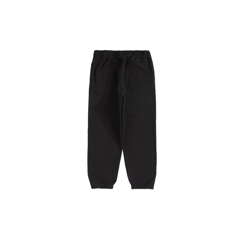 Sup. Satin Applique Sweatpant Black