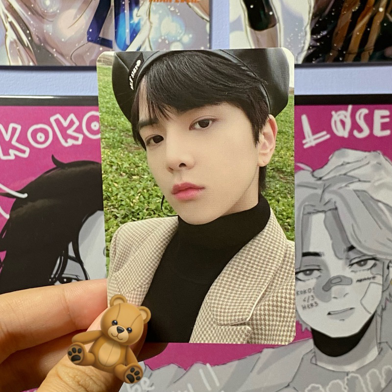 pc photocard younghoon in the air ver the only the boyz