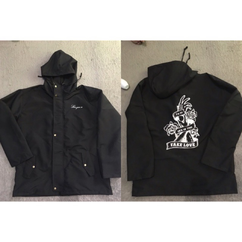 BTS FAKE LOVE PARKA JACKET