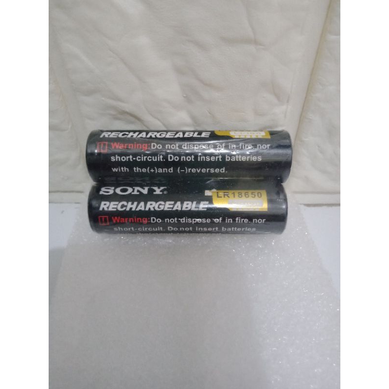 Baterai Cas Sony 18650 Batrey Battery LR18650 Rechargeable 6800mAh Li-ion 3,7V