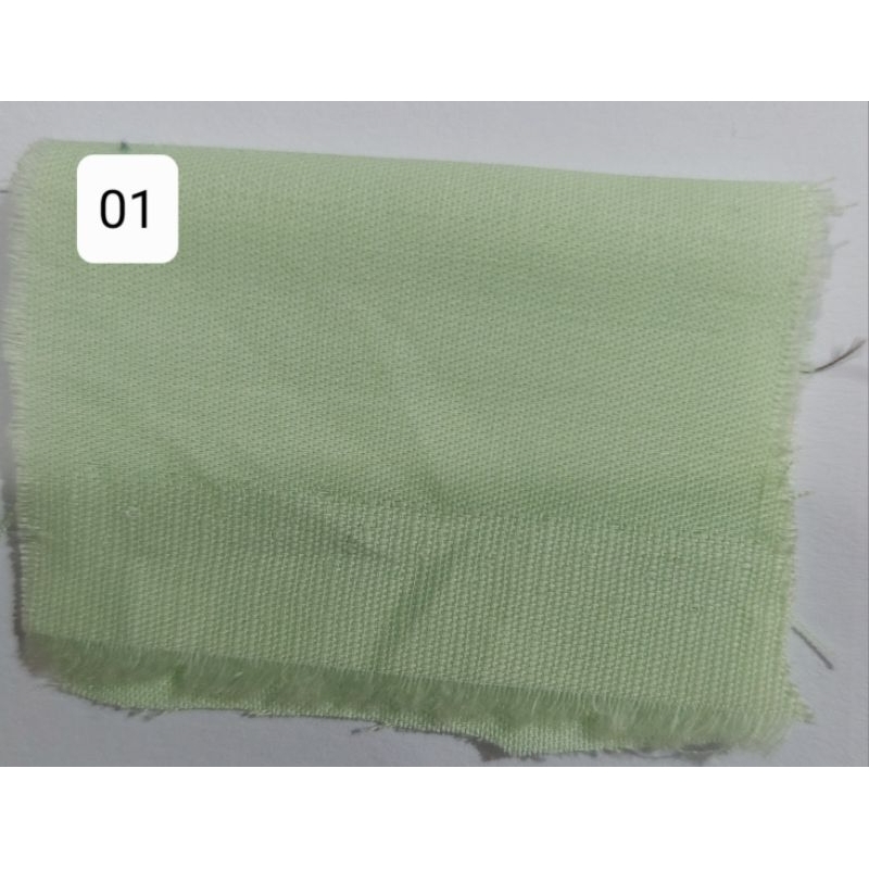 Bahan Kain Katun Poplin Polos Garment / Cotton Poplin