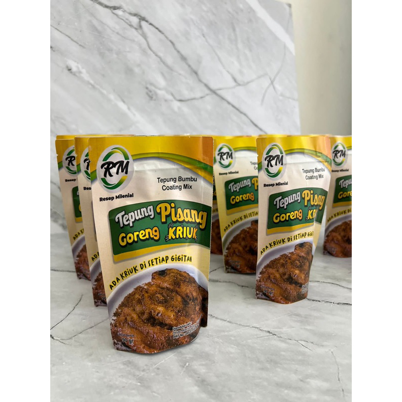 

Tepung Pisang Goreng Crispy Kriuk Serbaguna 90 gr