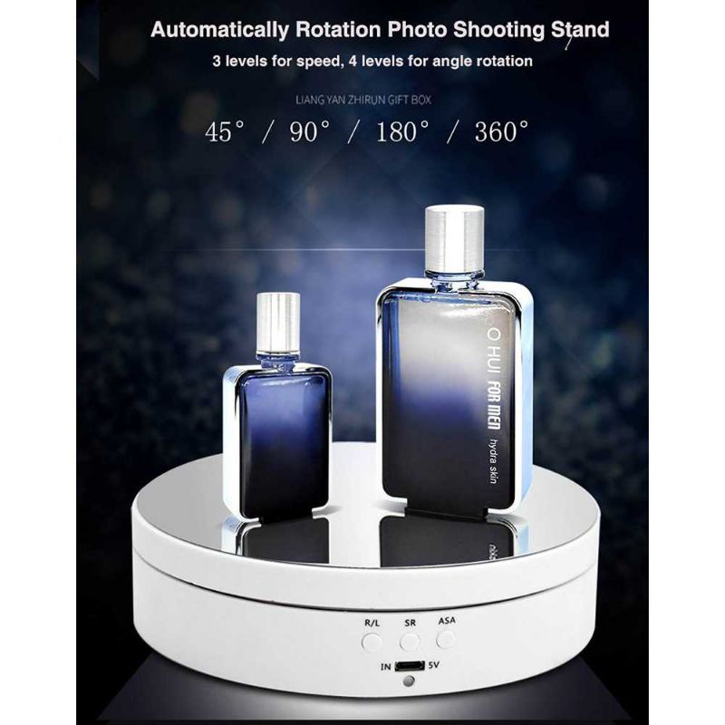 Display Stand Putar Putih
